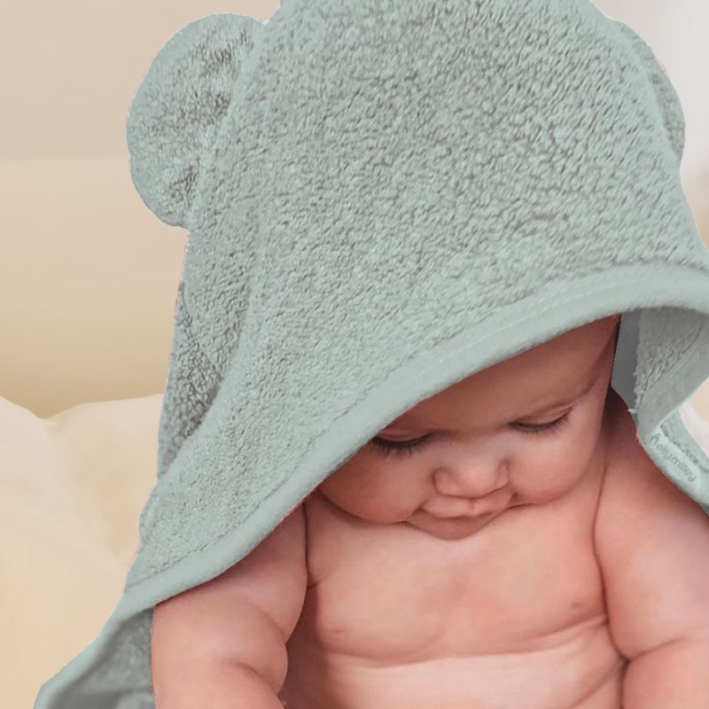 Elly Milley Luxury Fabric Baby Hooded Towel